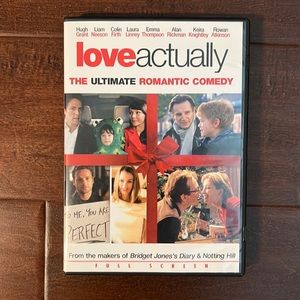 Love Actually DVD Movie I Holiday Christmas Romantic Comedy Movie